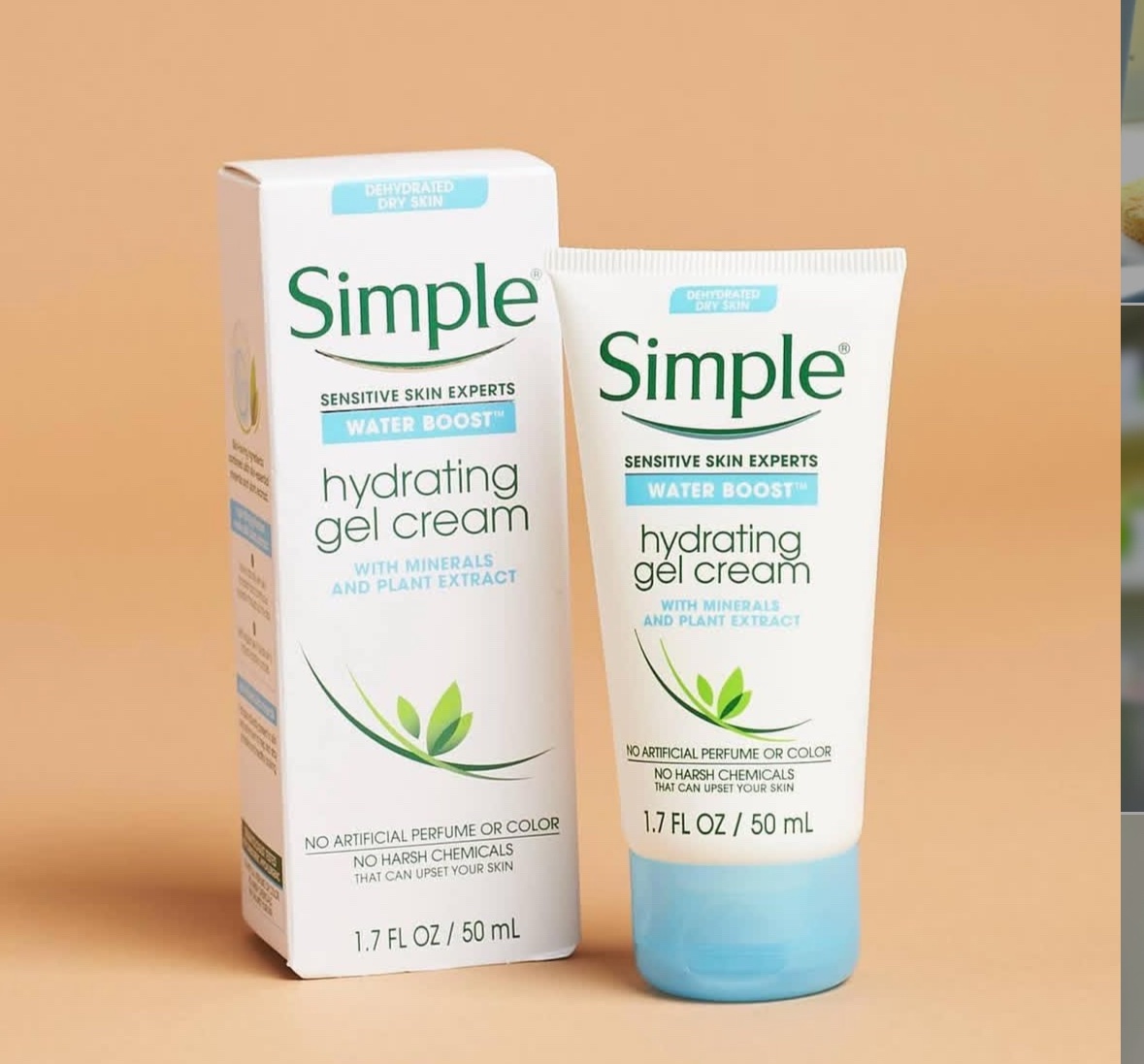 Simple hydrating gel cream