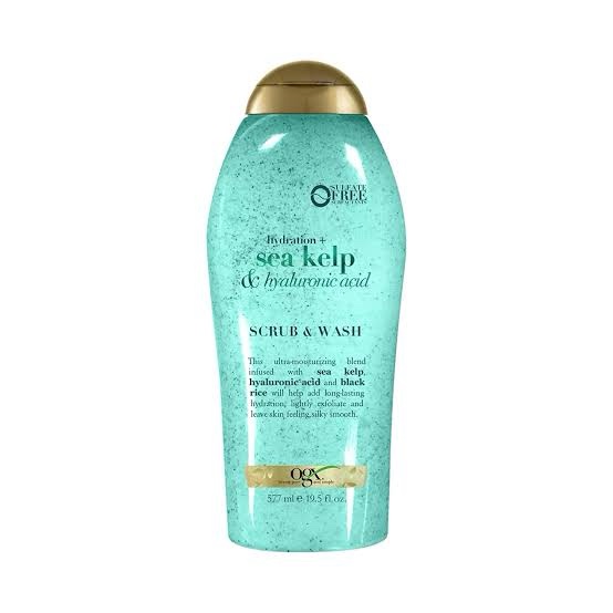 Ogx hyaluronic and sea salt body wash