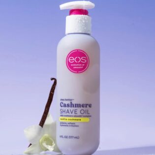 Eos cashmere vanilla cashmere shave oil