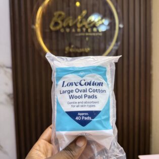 Love cotton large oval cotton pad