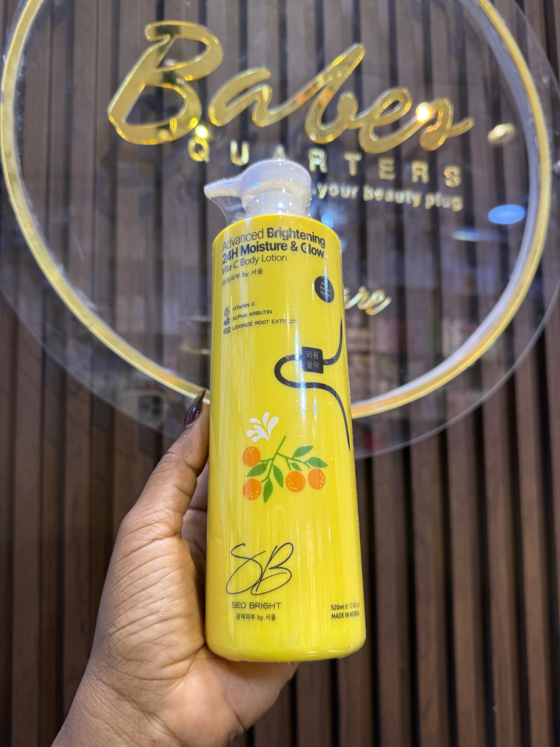 Seo bright vita c body lotion