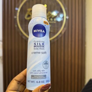 Nivea foaming silk mousse cream soft