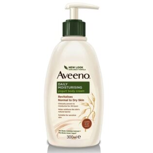 Aveeno daily moisturizing vanilla oat scent yogurt body cream