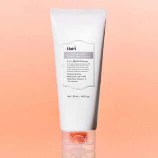 Klairs freshly juiced vitamin mask cleaner