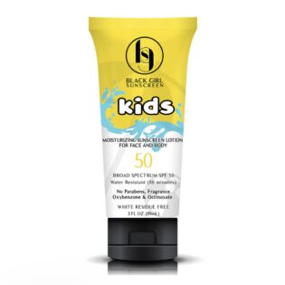 Black girl sunscreen kids