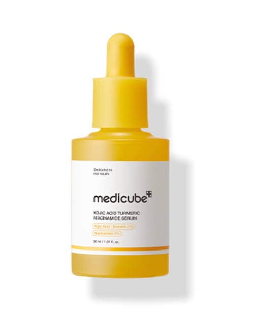 Medicube kojic acid turmeric niacinamide resurfacing serum