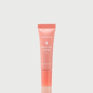 Naturium phyto glow lip balm peach