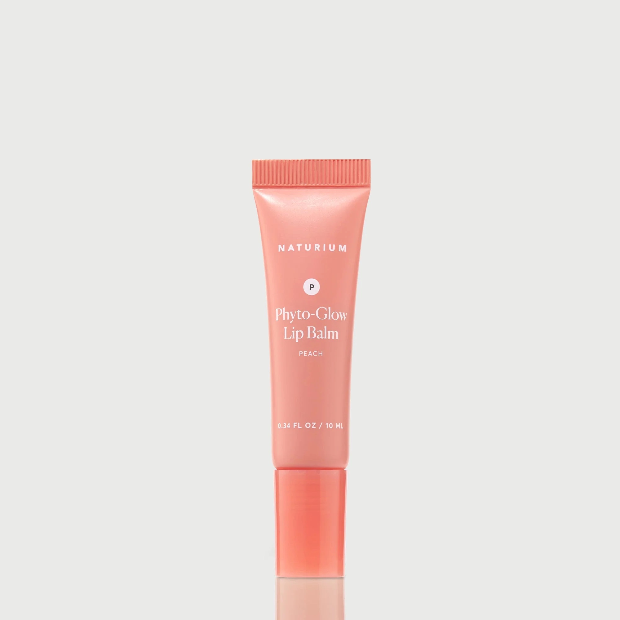 Naturium phyto glow lip balm peach