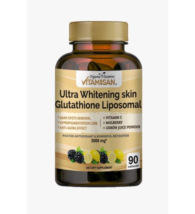 Vitamisan ultra whitening skin glutathione liposomal