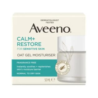 Aveeno calm restore oat gel moisturizer