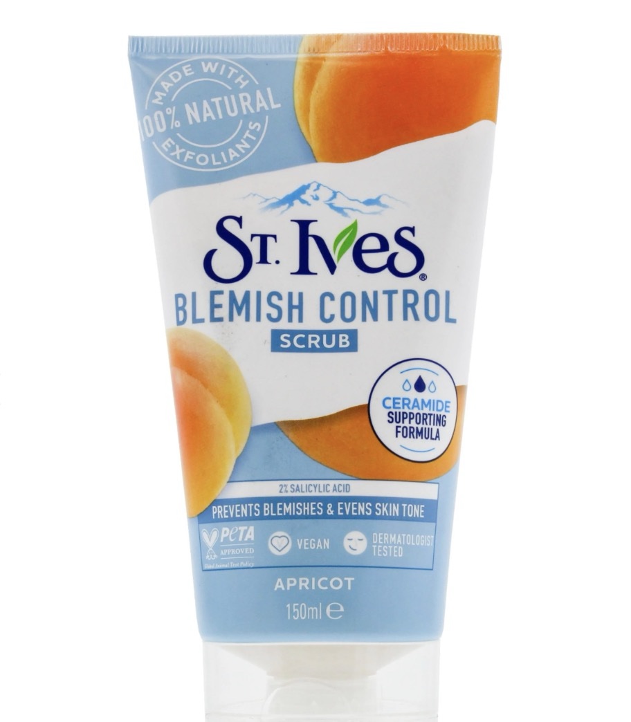 St ives blemish control scrub