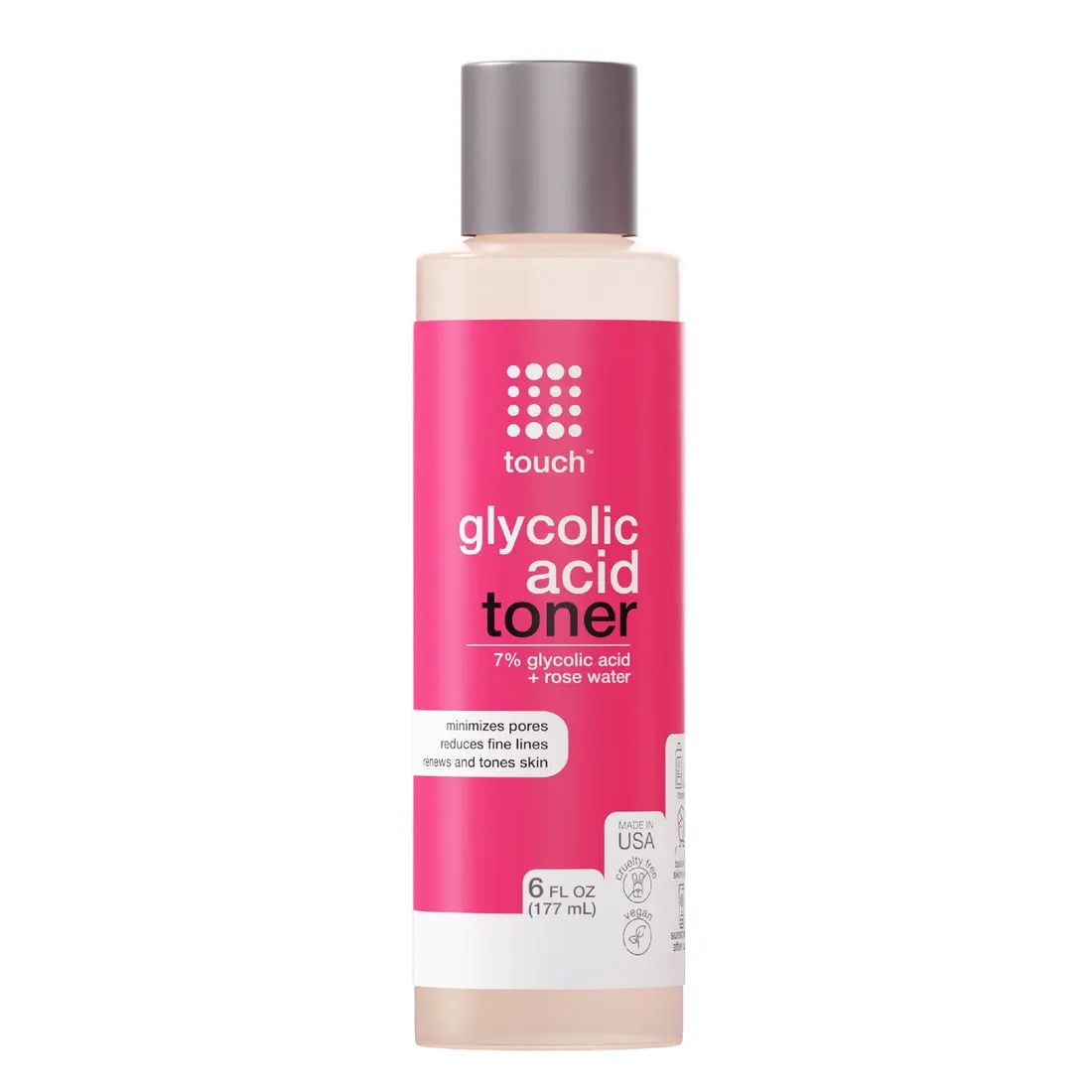 Touch glycolic acid toner