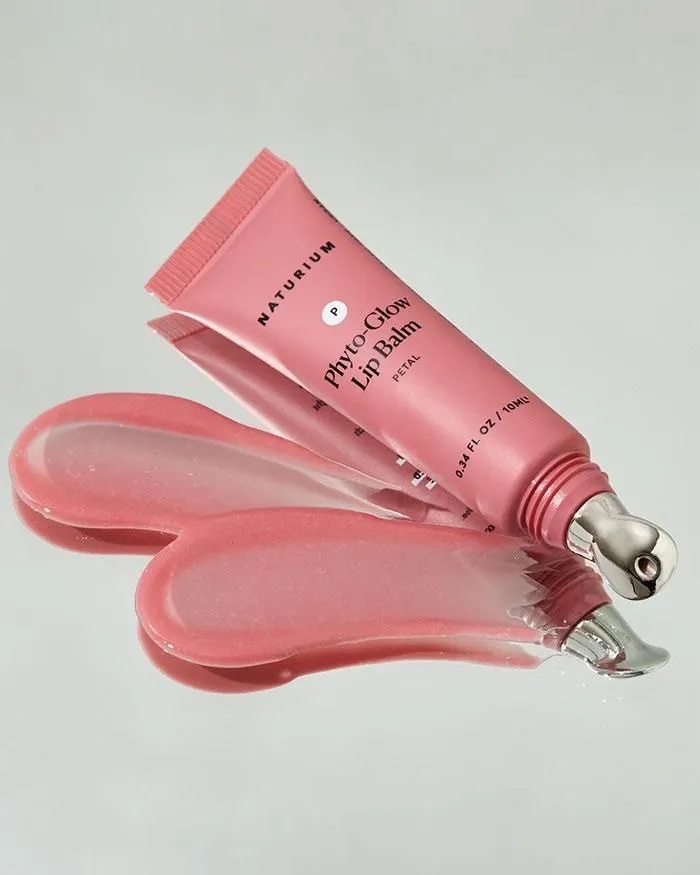 Naturium phyto glow peach lip balm