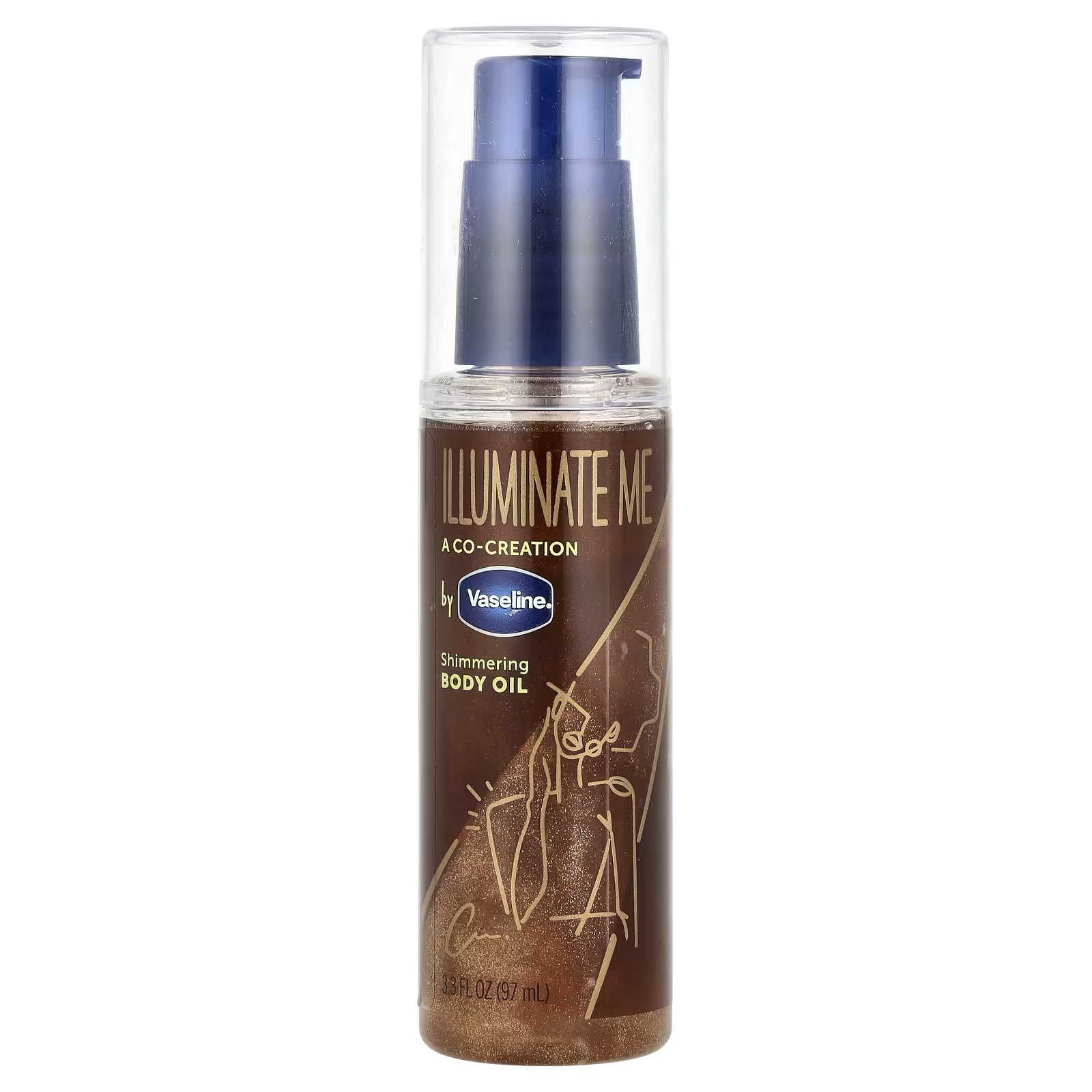 Vaseline shimmer body oil