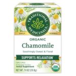 Traditional medicinal chamomile tea