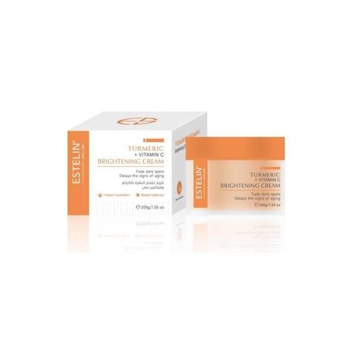 Estelin tumeric vitamin c brightening face cream