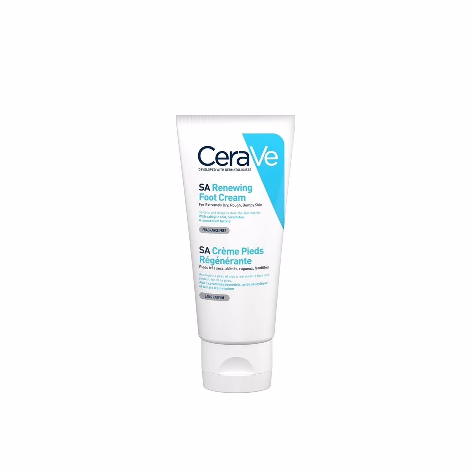 Cerave Sa renewing foot cream