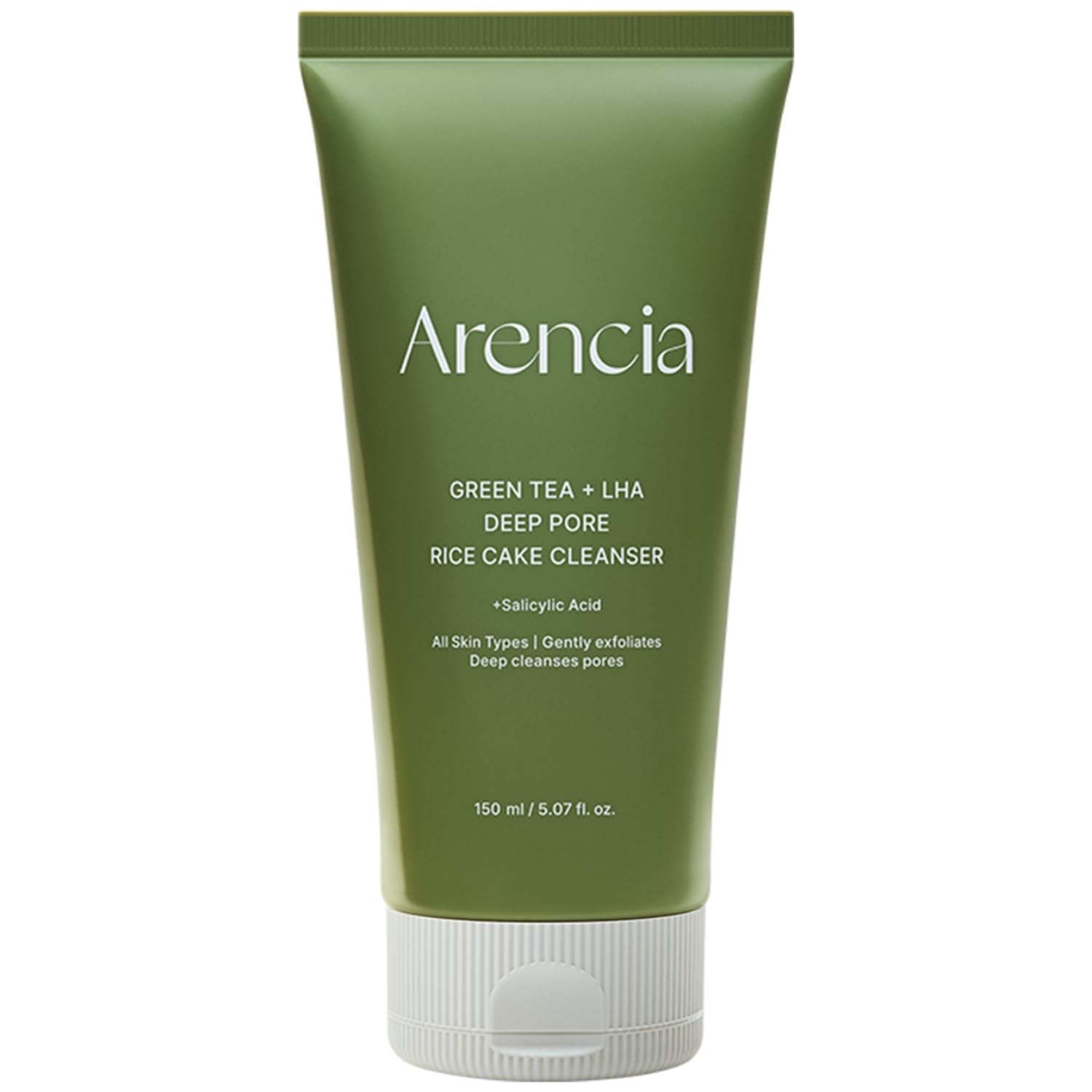 Arencia green tea lha deep pore rice cake cleanser