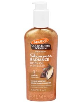 Palmers shimmer radiance body oil