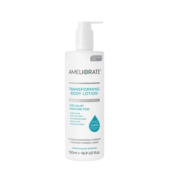 Ameliorate transforming body lotion fragrance free