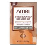Ambi African black soap face and body bar