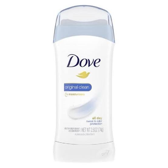 Dove original clean deodorant