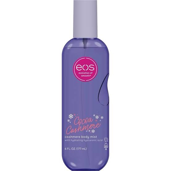 Eos cocoa cashmere body mist