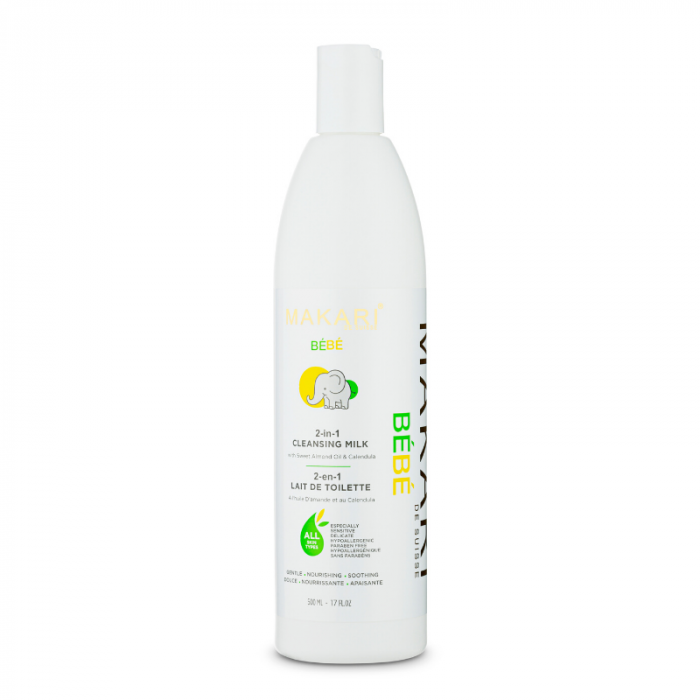 Makari Bebe 2in1 cleansing milk 500ml