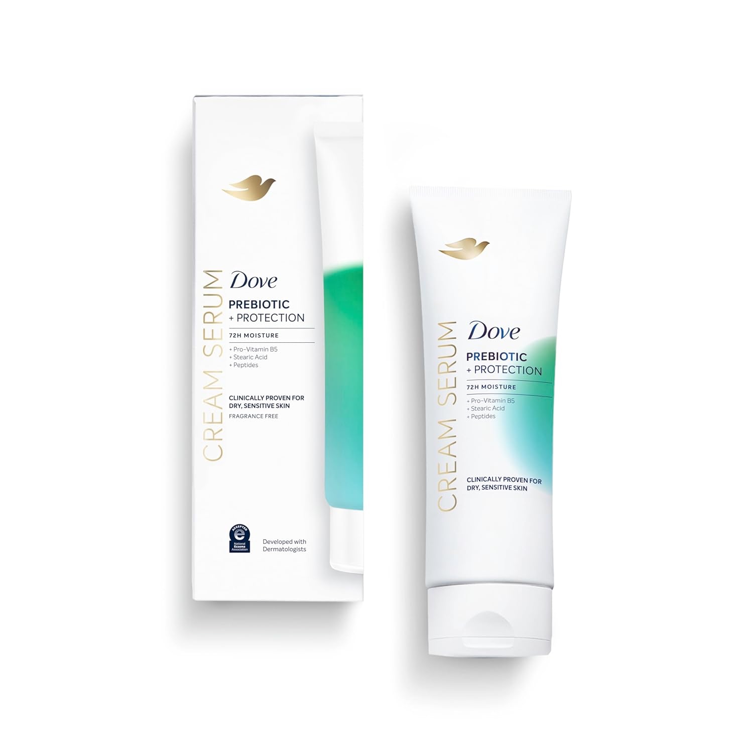Dove prebiotic + protection cream serum