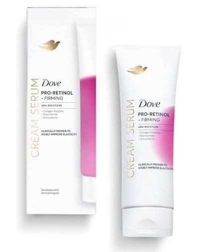 Dove pro retinol + firming cream serum