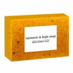 Tumeric and kojic brightening soap