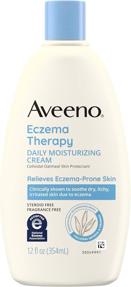 Aveeno eczema therapy daily moisturizing cream