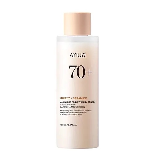 Anua rice glow milky toner 150ml