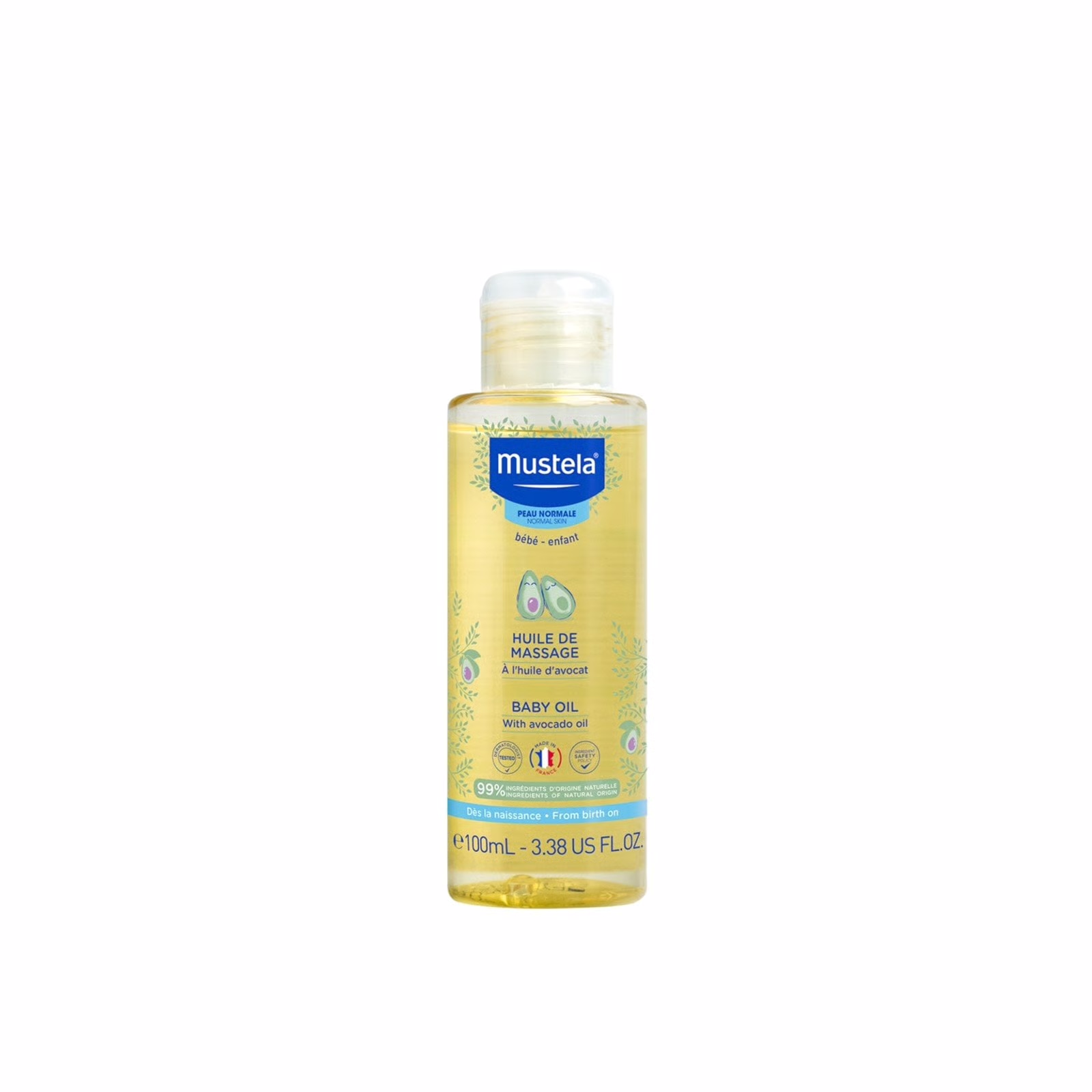 Mustela Huile De Massage Baby Oil