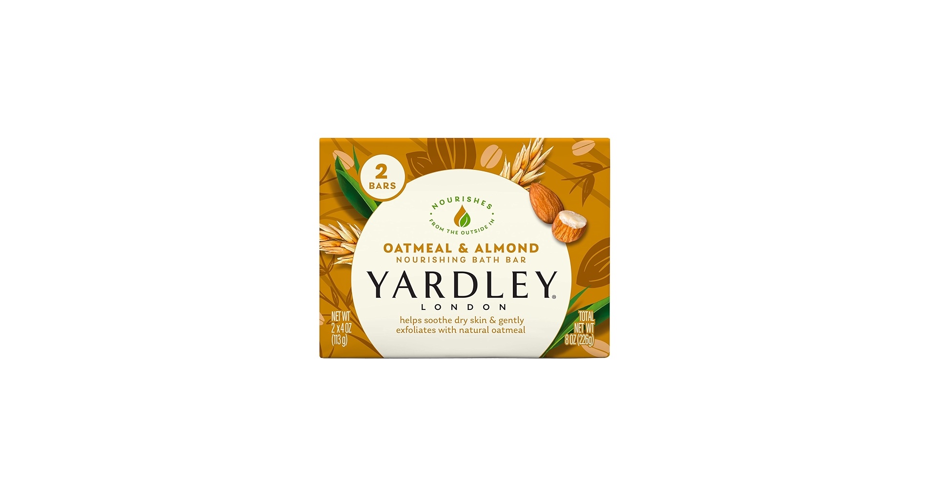 Yardley Oatmeal And Almond Bar Soap