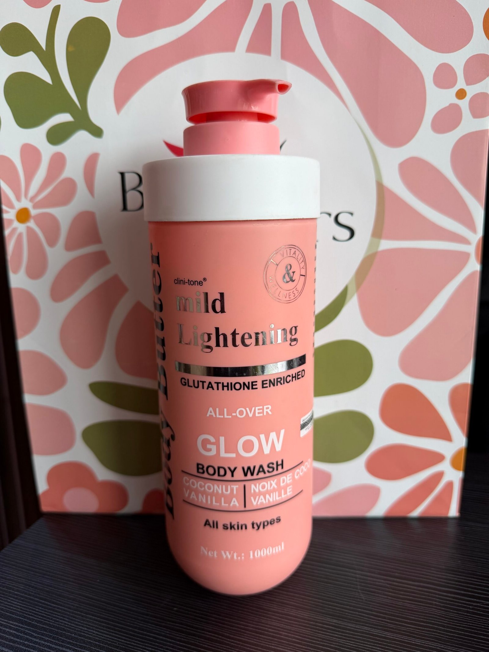 Body Butter Glutahione Enriced Body Wash