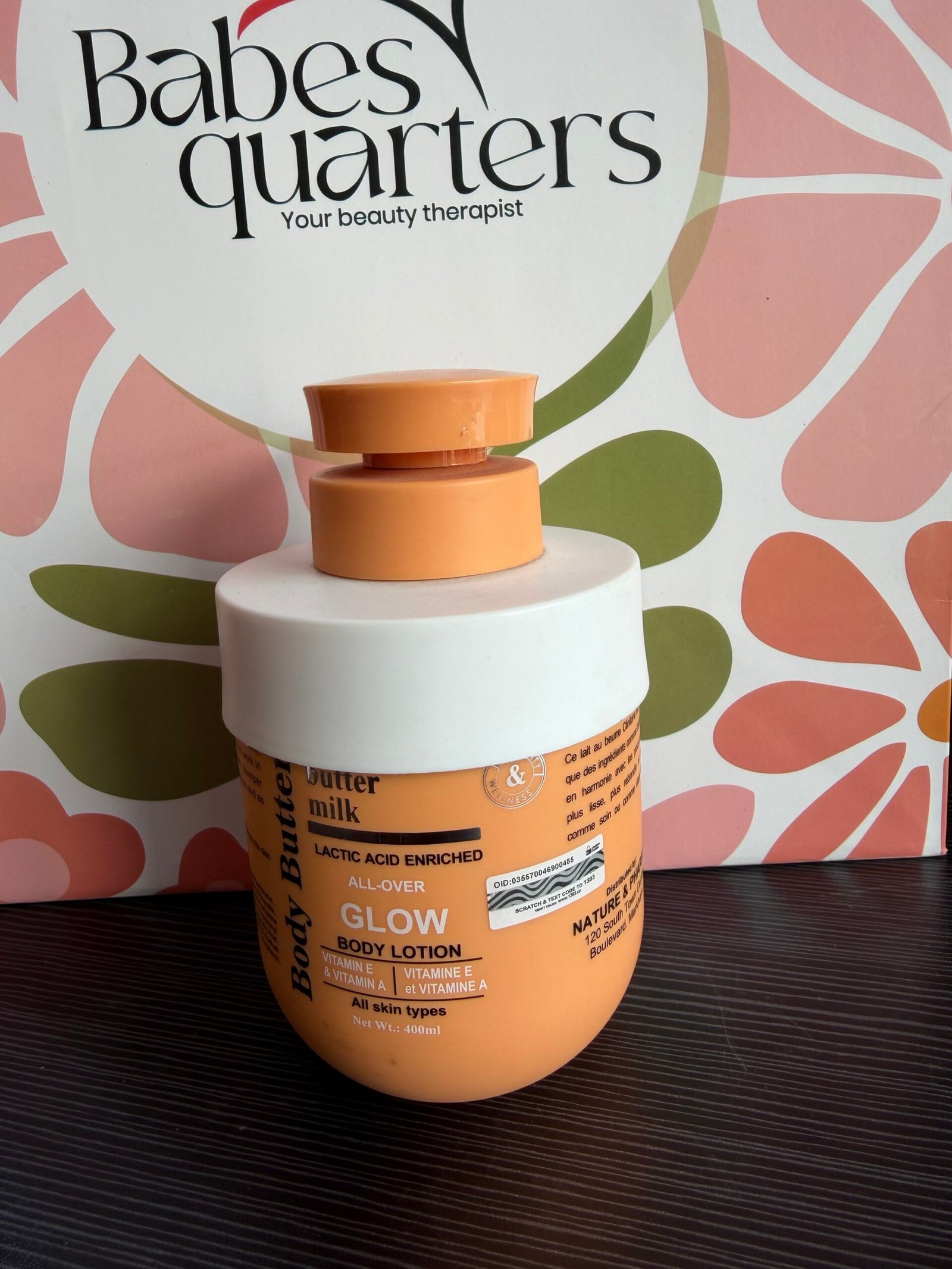 Body Butter Lactic Enriched Body Lotion