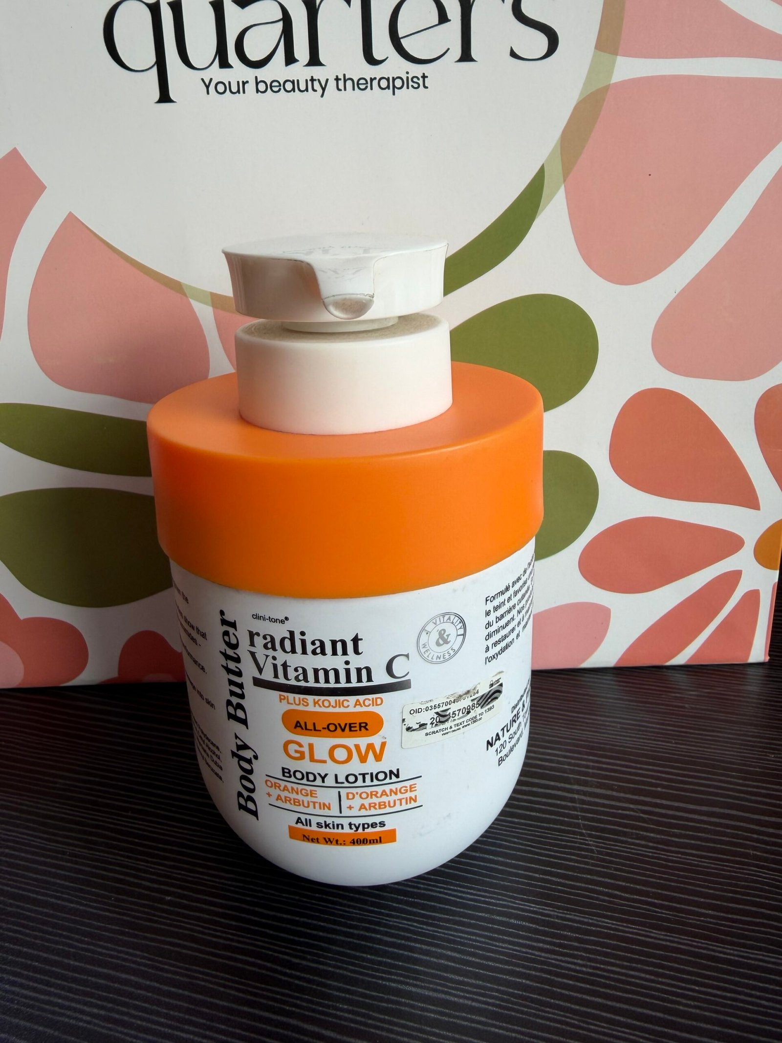 Body Butter Radiant Vitamin C Plus Kojic Acid Body Lotion
