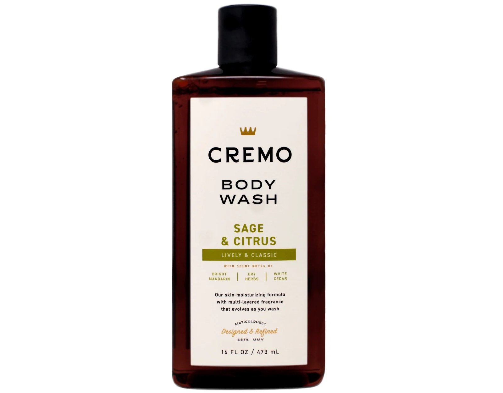 Cremo Body Wash Sage & Citrus