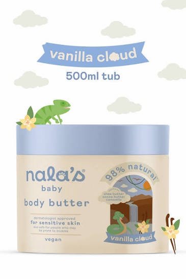 Nala’s Baby Vanilla Cloud Body Butter 500ml