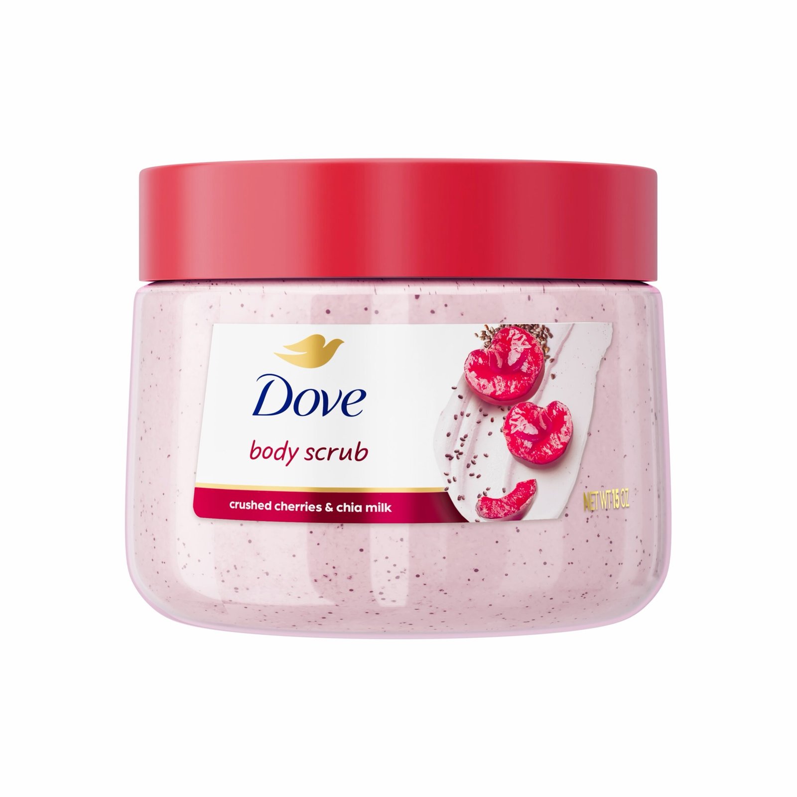 Dove Crushed Cherries & Chia Milk Body Scrub