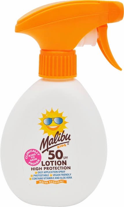 Malibu Kids Spf50 Lotion